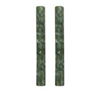 TOMETURE 2 Piezas Rodillo de Masa de Pizza de Jade Superficie Antiadherente, Resistente y Versátil para Hornear Fondant, Galletas y Pasta, 21cm
