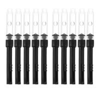 TOMETURE Absorbedor de Tinta de Plástico Negro y Práctico Fácil de Instalar 10 Piezas para Recarga y Reemplazo de Convertidor de Tinta para Pluma Estilográfica