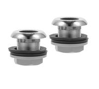 TOMETURE Base Fija para Soporte de Cabezal de Ducha y Adaptador de Manguera, 2 Piezas, Adecuado para Camas de Champú en Peluquerías Profesionales