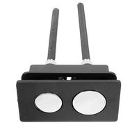 TOMETURE Botón Pulsador Rectangular Doble Descarga para Cisterna de Inodoro