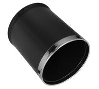 TOMETURE Papelera Redonda de 10l para Baño y Dormitorio, Bote de Basura de Acero Inoxidable Doble Capa, Diseño Elegante y Capacidad Grande para Hogar y Oficina