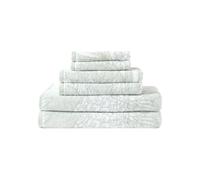 Tommy Bahama - Juego de Toallas, artículos Esenciales de baño lujosamente Suaves y absorbentes, 100% Hilo de algodón, Certificado Oeko-Tex (Verde piña Venture, 6 Piezas)