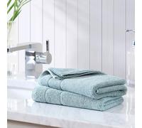Tommy Bahama - Juego de Toallas de Mano, Absorbente y Resistente a la decoloración, decoración de baño de Moda (Island Retreat Bay Blue, 2 Piezas)