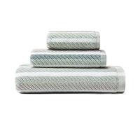Tommy Bahama Toallas de baño, sumamente absorbentes y Suaves, Esenciales para el baño, Resistentes a la decoloración, con certificación Oeko-Tex (Azul Ocean Bay, 3 Piezas)