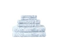 Tommy Bahama - Toallas de baño, Toallas de algodón Suaves y absorbentes, con certificación Oeko-Tex (Art of Palms Blue, 6 Piezas)