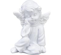 Tomotato Estatua de Querubín de Resina, Contemplación, 5.5 x 6 cm | Querubines de Estatua de Ángel de Figura para el Hogar, Sala de Estar, Escritorio