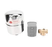 Tomotato Kit de Interruptor de Presión para Bomba de Agua, Interruptor de Control Automático 110-230V, Conjunto de Tanque de Presión, para Bombas Autocebantes y de Jardín