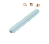 Tomvorks Caja de Almacenamiento Higiénica para Cepillo de Dientes, Ligera, Portátil, a Prueba Polvo, para Viajes, Color Rosa (Verde)
