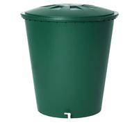 Tonel para lluvia (310 l, Verde, Forma: Redonda)