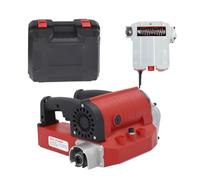 TONFEION Fresadora eléctrica para hormigón (4580 W, 2750 rpm | Amoladora de hormigón con hoja lateral y maletín de transporte, profundidad de cepillado ajustable de 1 a 4 mm