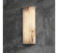 TONFON Aplique de Pared Minimalista nórdico en alabastro Natural