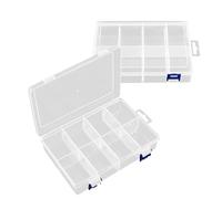 TONGIHS 2Pzs Caja Clasificadora Transparente,para Cuentas,Transparente