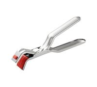 Tongino Resistente al Calor - Herramienta de Agarre No Slip, Elevador de Cocina de Metal | Brampón de manipulación de Alimentos Duraderos, Mango de Extracción Anti-Calor, Aleta Segura para