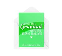 Tongue in Peach Divertidas tarjetas de felicitación novedosas | You're The Grandad Everyone Wishes They Had | Cumpleaños abuelo abuelo Día del padre Broma divertida | CBH1196