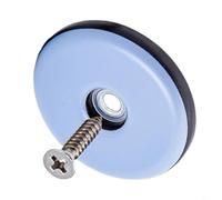 TONIXY Almohadillas deslizantes resistentes para muebles con base de PTFE para movimiento silencioso, protección de suelo de 55 mm para mesas, sillas, sofás en madera para alfombras de azulejos, azul