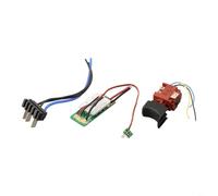 TONIXY Interruptor de conector de placa de control de taladro para WORX WU390 WX390 WX3901 WX39031 WU3909 20V H3 Pieza de repuesto de herramienta eléctrica Accesorio de reparación de plástico
