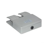 TONIXY Pedal de interruptor de pie doble de grado industrial 380V 10A 1NO1NC Aleación de aluminio Carcasa ignífuga Contactos antideslizantes Funcionamiento instantáneo para control de equipos de