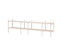 TÔNN furniture Mueble de TV Portal. Off white. 244 cm