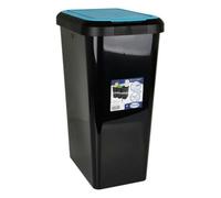 Tontarelli S2205928 Cubo de Basura para Reciclaje Tontarelli Doble Apertura, 45 l