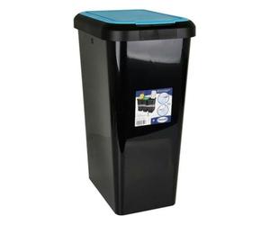 Tontarelli S2205928 Cubo de Basura para Reciclaje Tontarelli Doble Apertura, 45 l