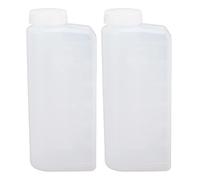 Tonysa 2 Uds 600ML Botella de Mezcla de Combustible de Gasolina y Aceite de 2 Tiempos, Contenedor de Botella de Mezcla de Aceite Profesional para Máquina de Planchado de Motosierra Marina