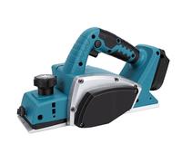 Tonysa Cepillo Eléctrico Inalámbrico, Profundidad de Corte de 2 Mm | Construcción duradera, motor sin escobillas, agarre ergonómico, compatible con baterías Makita