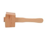 Tonysa Martillo de Madera para Artesanía, Martillo de Haya de 25 Cm | Diseño ligero, seguro para los niños, ideal para trabajar la madera, sin piezas metálicas.