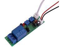 Tonysa Módulo de relé Temporizador Ajustable DC 5V 12V 24V con Alta Precisión para Pruebas de Máquinas y Bombas de Peceras, Rendimiento Confiable (DC 5V 0-30 minutos ajustable)