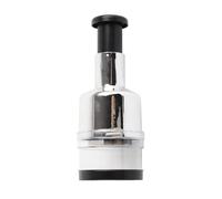 Tonysa Picadora de Cebolla de Acero Inoxidable, Picadora de Verduras Manual Duradera para Cocina, Fácil Preparación Manual de Alimentos