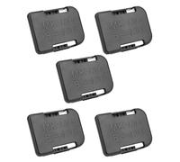 Tonysa Soporte de Almacenamiento de Baterías para Makita 18V, Bosch 18V | Material duradero ABS+PC, conveniente fijación al cinturón, instalación en múltiples ángulos