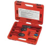 Tool Aid S&G 18650 - Kit de Herramientas de crimpado Rojo con Estuche de Almacenamiento