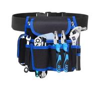 Tool Belts, Adjustable Heavy-Duty Oxford Work Belt, Large-Capacity Storage Pouch for Gardening, Carpentry, Roofing, Electrical Work, Plumbing, Framing, Construction, Home Improvement Projects