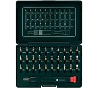 Toolcraft 809204 Micro Set de Brocas Incluye Trinquete Manija 31 Piezas