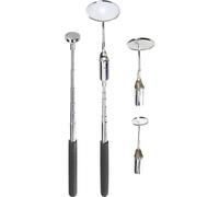 TOOLCRAFT 816419: Juego de 5 espejos de inspección con iluminación