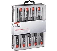 TOOLCRAFT 821021 - Juego de destornilladores para electrónica y mecánica (9 piezas, planos, Phillips, T)