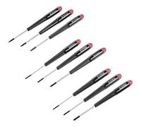 Toolcraft Juego de destornilladores (9 piezas, ranurado, Phillips, perfil en T)