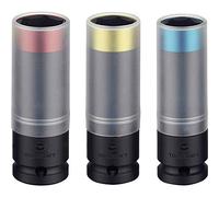 TOOLCRAFT TO-5041014 - Juego de llaves de vaso hexagonales (3 piezas, 1/2", 12,5 mm)