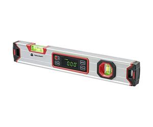 Toolcraft TO-7337448 - Nivel de burbuja digital con imán (400 mm, 360°, 1,0 mm/m)