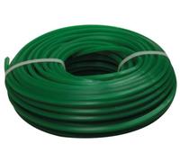 Toolland Alambre de recortador, nylon, verde, 3.2 mm, 25 m