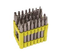 Toolland bitset de seguridad con soporte, 32 piezas, 7,5 cm, bits larg