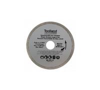 Toolland Disco de diamante 180 mm segmentado corte húmedo 8600 rpm 80