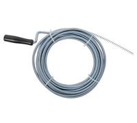Toolland Drene el resorte, desbloqueador del fregadero, 9 mm, 10 m