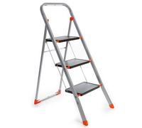 Toolland escalera de tijera, 3 peldaños, plegable, taburete doméstic