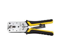 Toolland Herramienta de enggir profesional, para RJ45, CUT, Strip y engarzado con facilidad