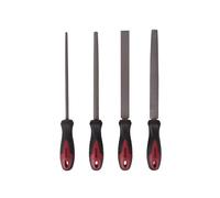 Toolland Juego de Escofinas de Madera - 4 Piezas - Mango Soft-Grip
