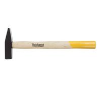 Toolland martillo de ingeniero 300 g con cabeza de acero y mango de ma
