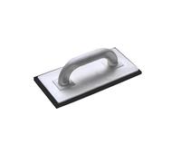 Toolland Talocha Plástico con Goma Rectangular con Mango Blanco y Negro