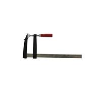 Toolland vt3601 abrazadera abrazadera en f 20 cm acero inoxidable, neg
