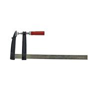 Toolland f clamp, 500 x 120 mm, 1150 g, mango ergonómico, rojo
