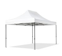 TOOLPORT 3x4,5 m Carpa plegable, PREMIUM acero 40mm, blanco - (600059)